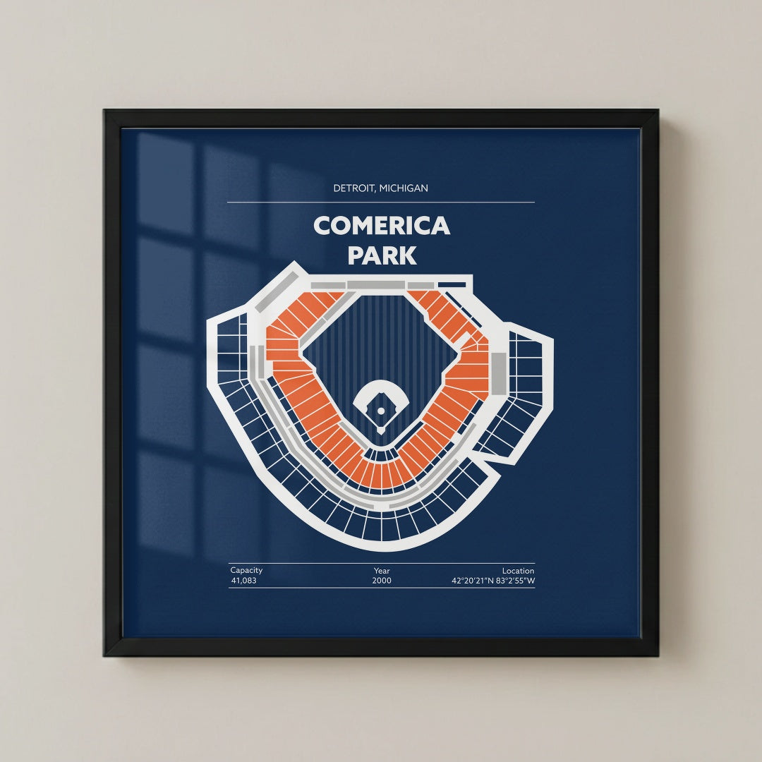 Comerica Park Stadium - Signature Dark