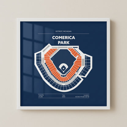 Comerica Park Stadium - Signature Dark