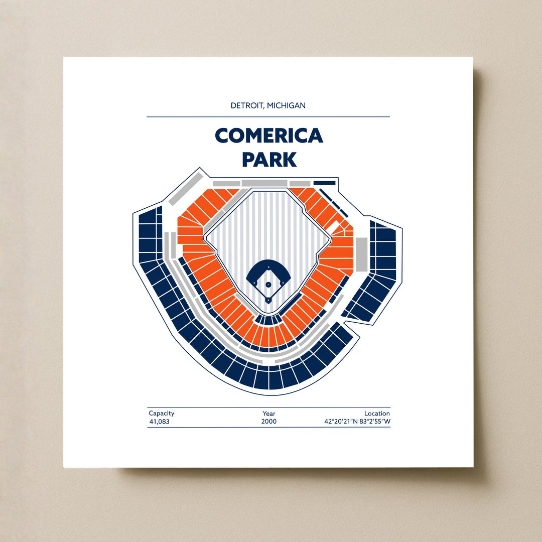 Comerica Park Stadium - Signature Light