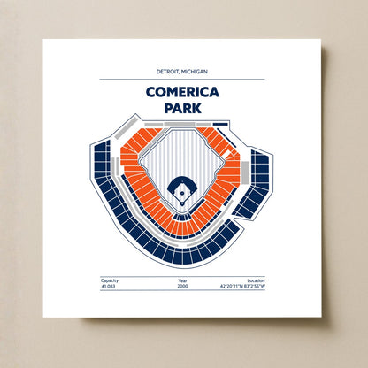 Comerica Park Stadium - Signature Light