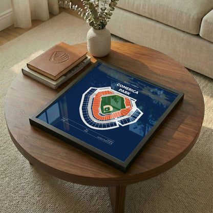 Comerica Park Stadium - Green Field Dark