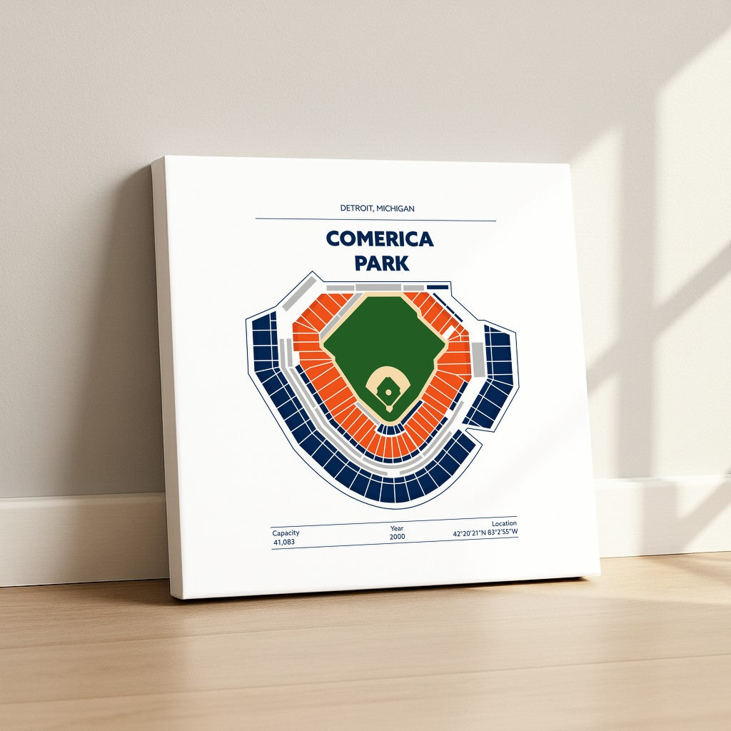 Comerica Park Stadium - Green Field Light