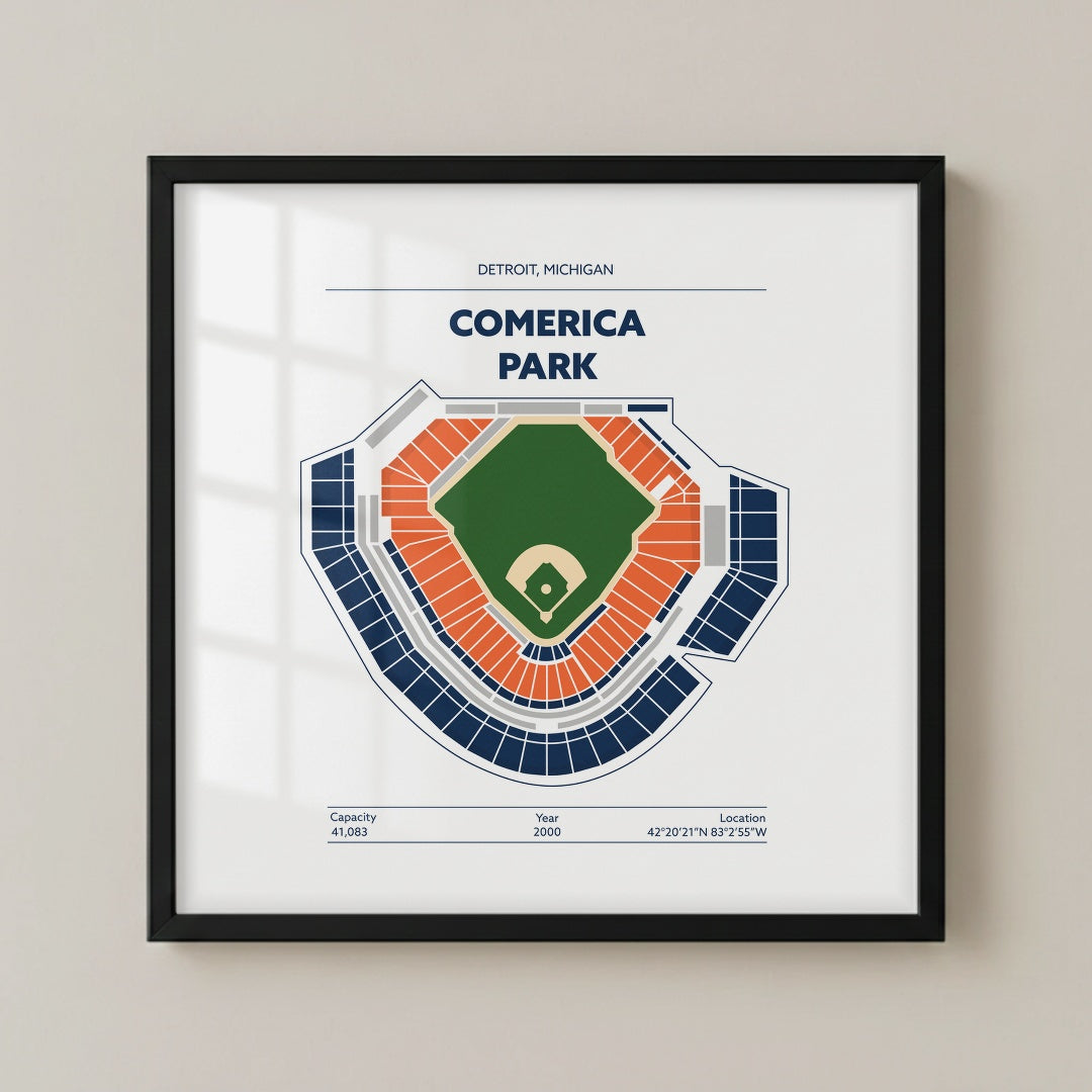 Comerica Park Stadium - Green Field Light