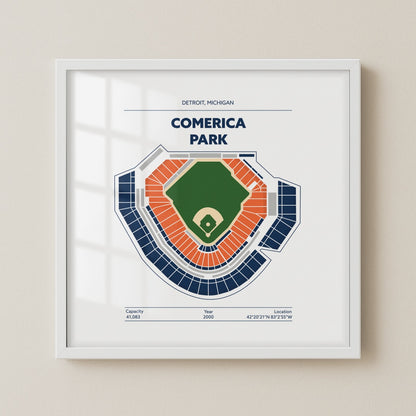 Comerica Park Stadium - Green Field Light