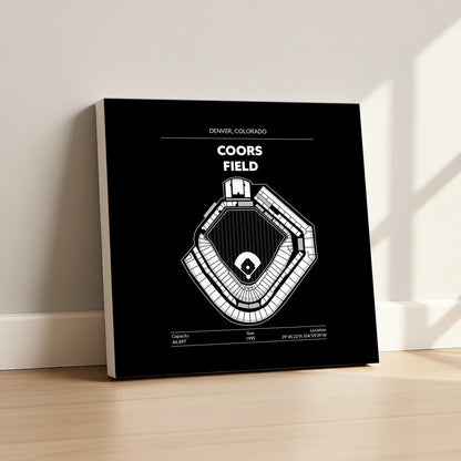 Coors Field Stadium - Classic Dark