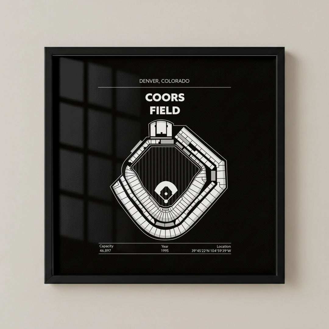 Coors Field Stadium - Classic Dark
