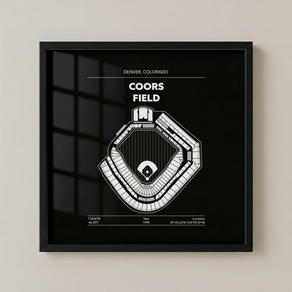 Coors Field Stadium - Classic Dark