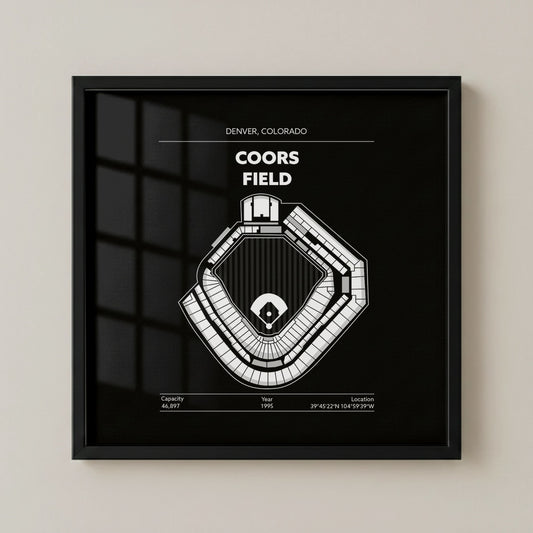 Coors Field Stadium - Classic Dark