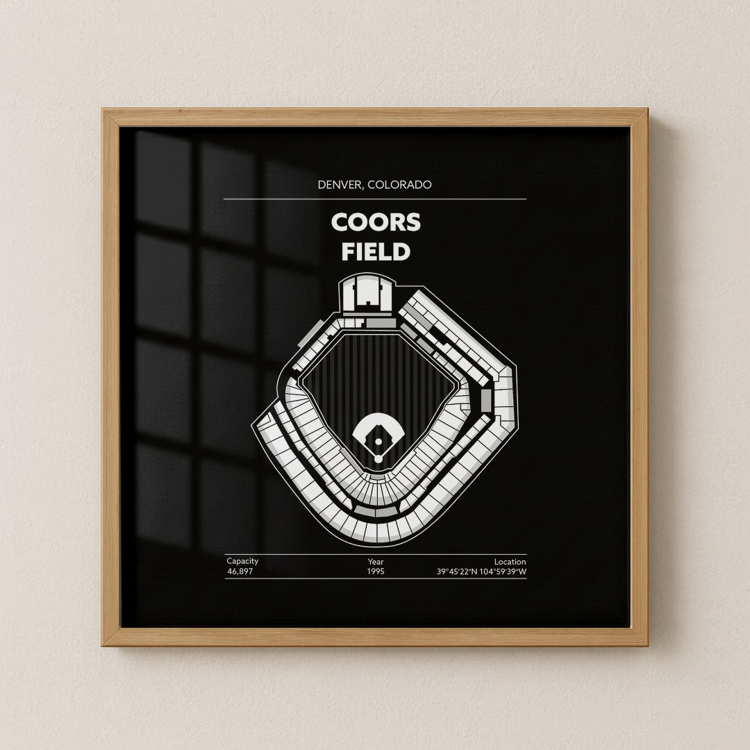 Coors Field Stadium - Classic Dark