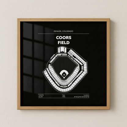 Coors Field Stadium - Classic Dark