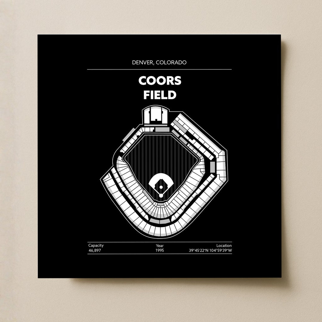 Coors Field Stadium - Classic Dark