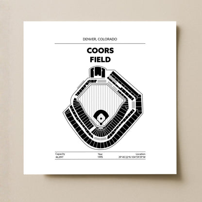 Coors Field Stadium - Classic Light