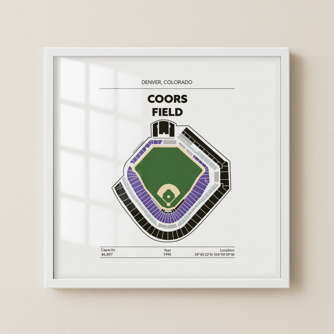 Coors Field Stadium - Green Field Light