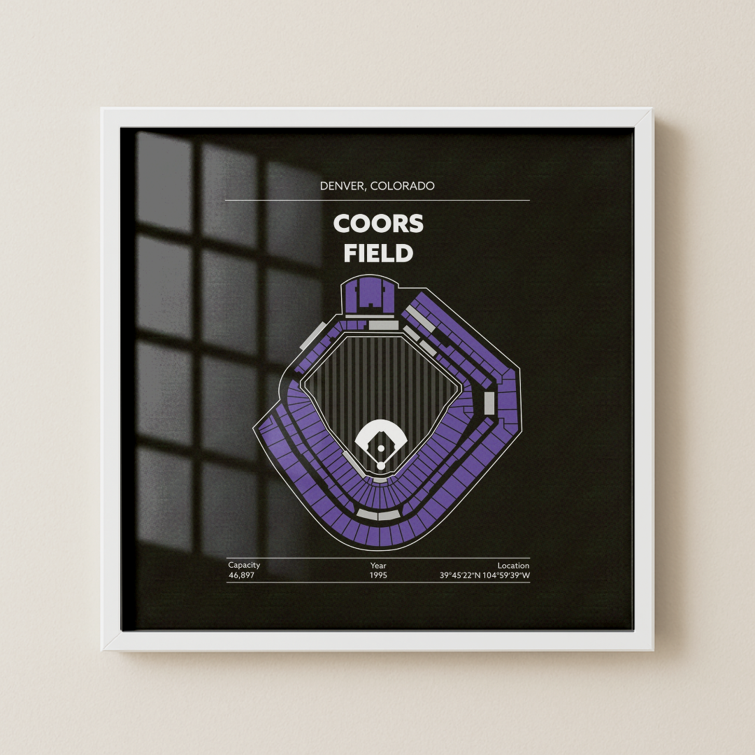 Coors Field Stadium - Signature Dark v2