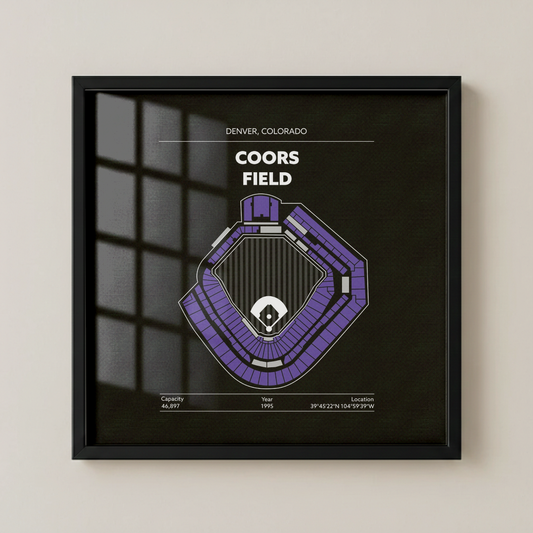 Coors Field Stadium - Signature Dark v2