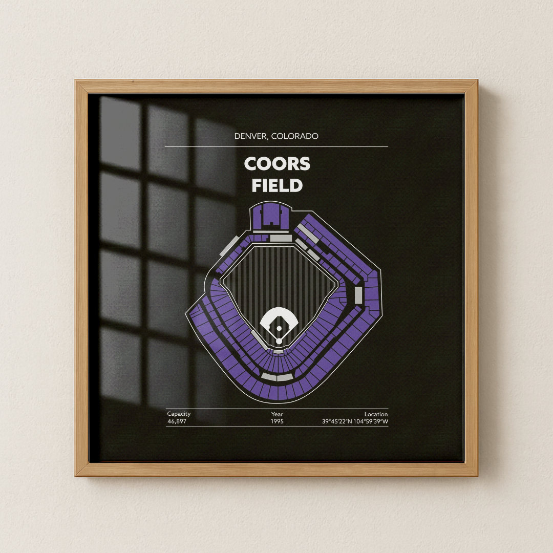 Coors Field Stadium - Signature Dark v2