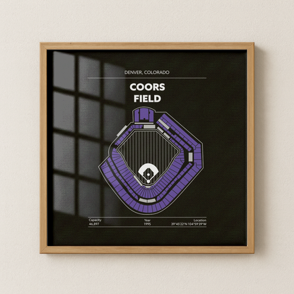 Coors Field Stadium - Signature Dark v2