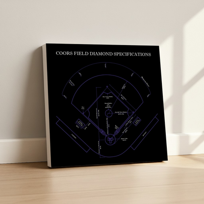 Coors Field Stadium - Signature Spec Dark