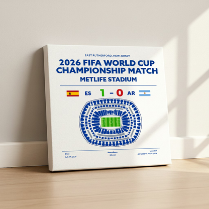 ESvsAR FINALS - World Cup Soccer Poster