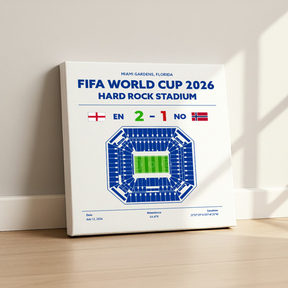 ENvsNO - World Cup Soccer Poster
