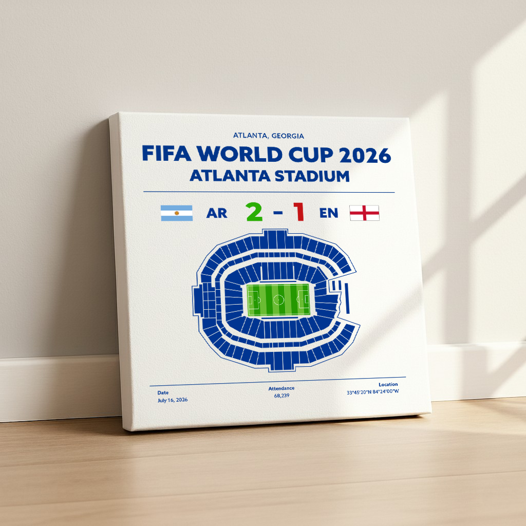 ARvsEN - World Cup Soccer Poster