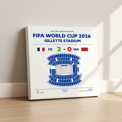 FRvsMA - World Cup Soccer Poster