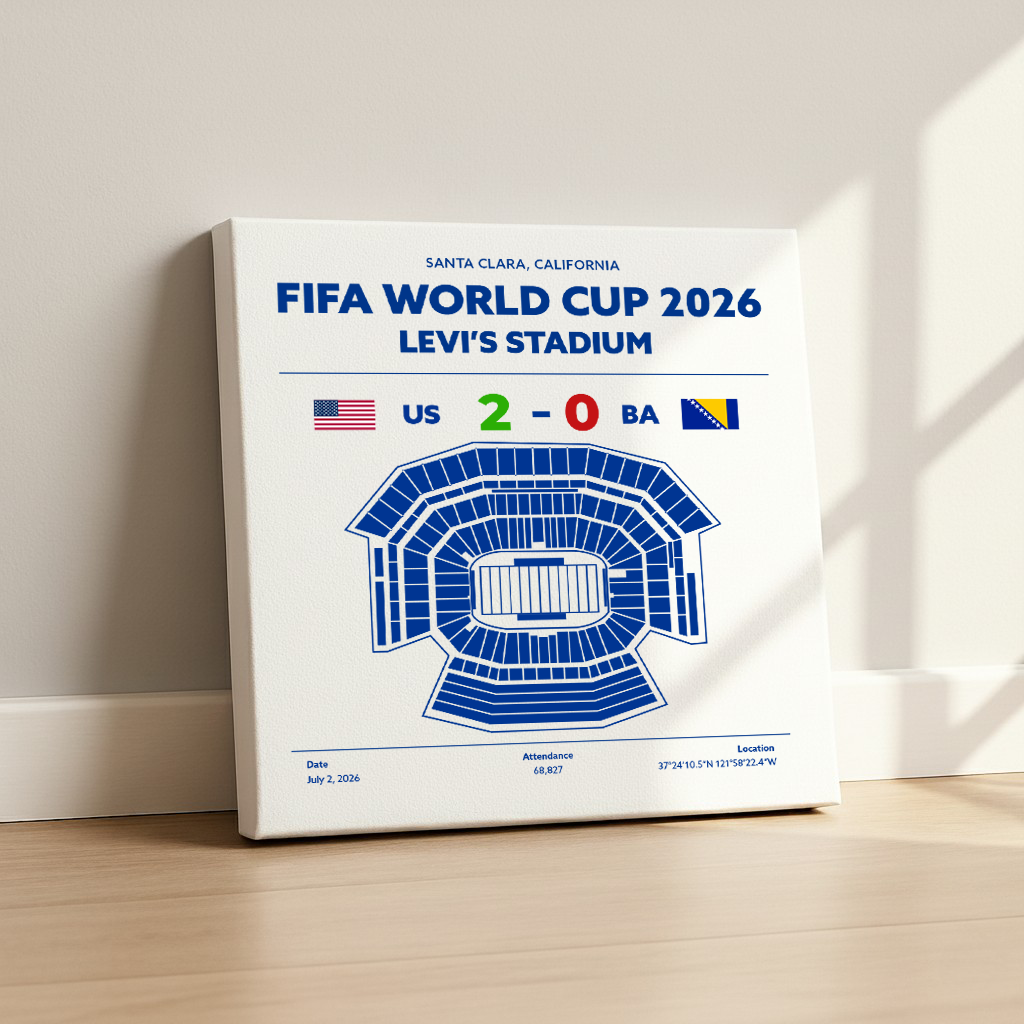 USvsBA - World Cup Soccer Poster
