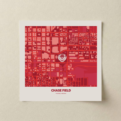 Chase Field  Aerial - Minimal