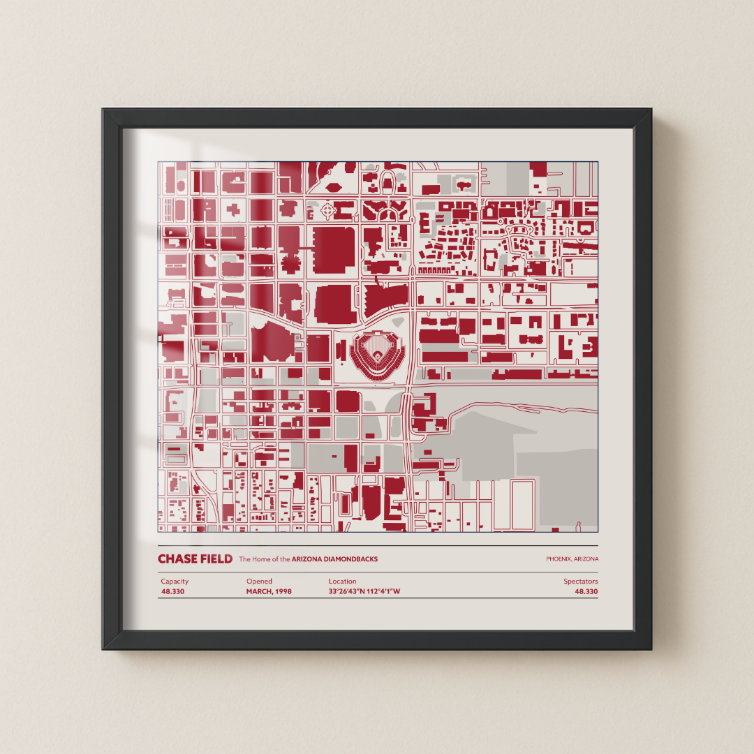 Chase Field Aerial - Detailed