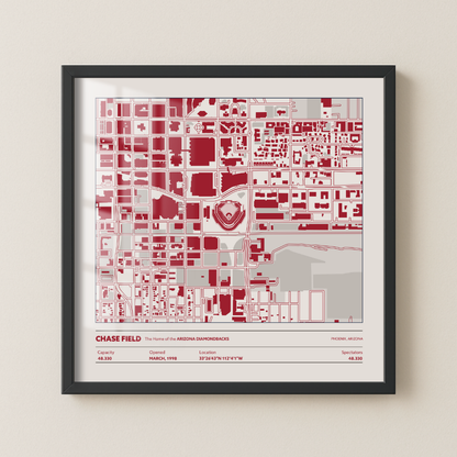 Chase Field Aerial - Detailed