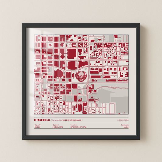 Chase Field Aerial - Detailed