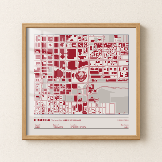 Chase Field Aerial - Detailed