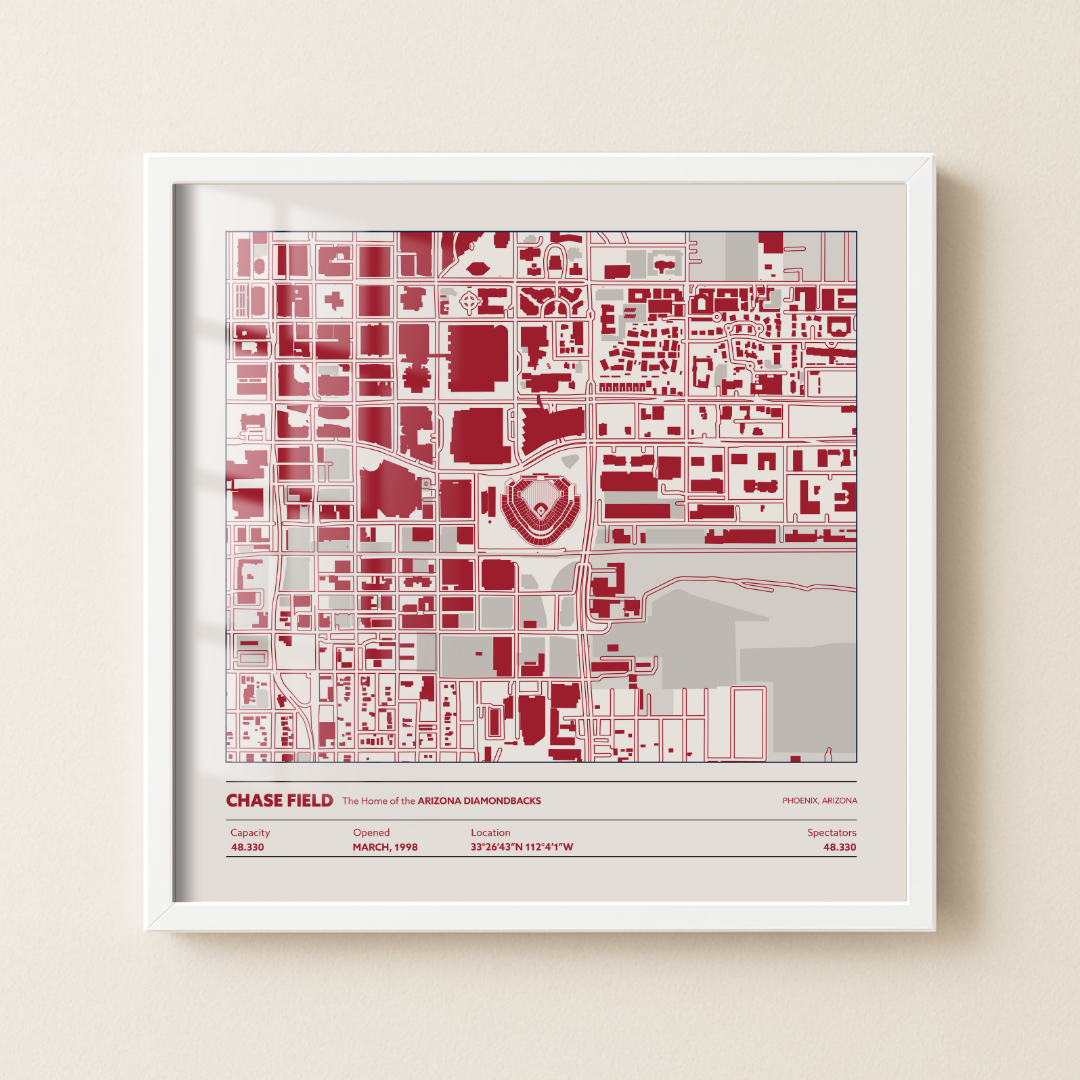 Chase Field Aerial - Detailed
