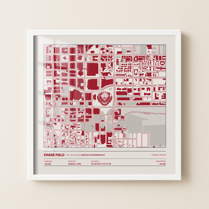 Chase Field Aerial - Detailed