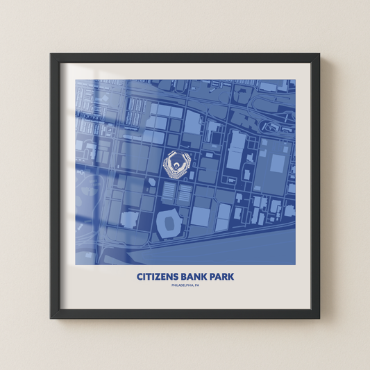 CITIZENS BANK PARK STADIUM Aerial - Minimal