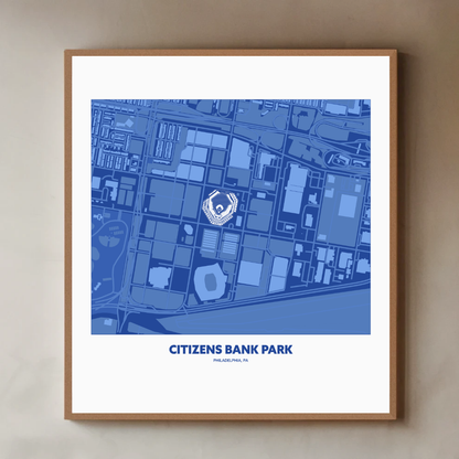 CITIZENS BANK PARK STADIUM Aerial - Minimal