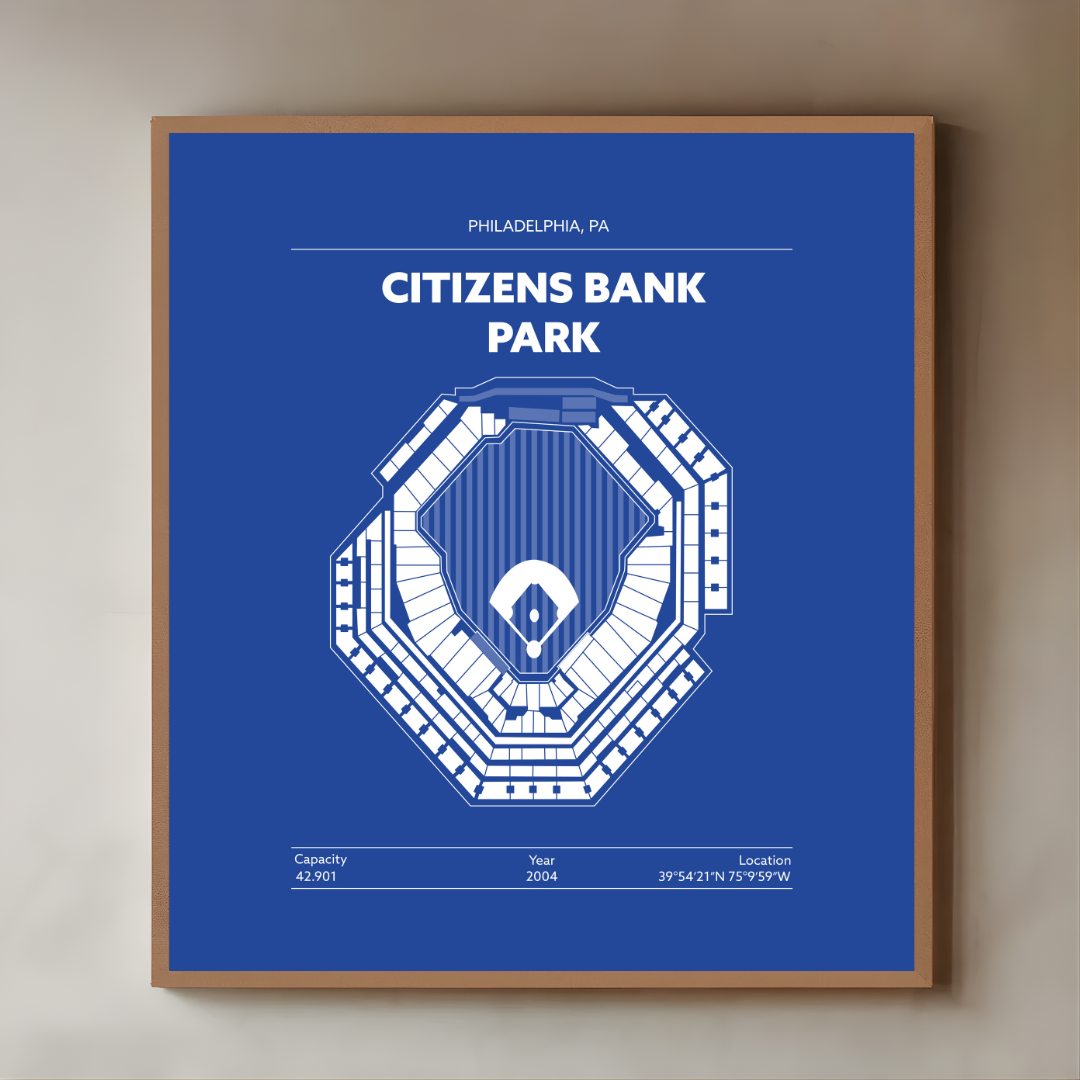 CITIZENS BANK PARK STADIUM Signature - Detailed