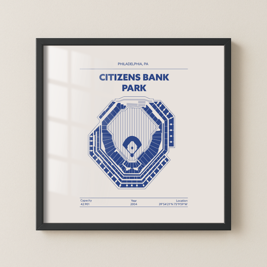 CITIZENS BANK PARK STADIUM Signature - Minimal