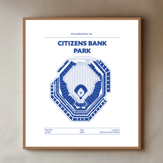 CITIZENS BANK PARK STADIUM Signature - Minimal