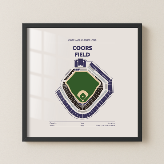 Coors Field - Signature Minimal