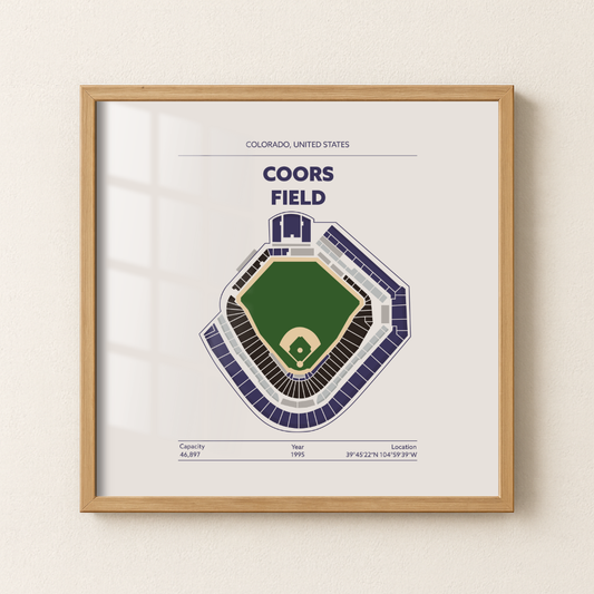 Coors Field - Signature Minimal