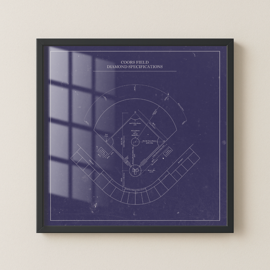 Coors Field - Patent Art Detailed