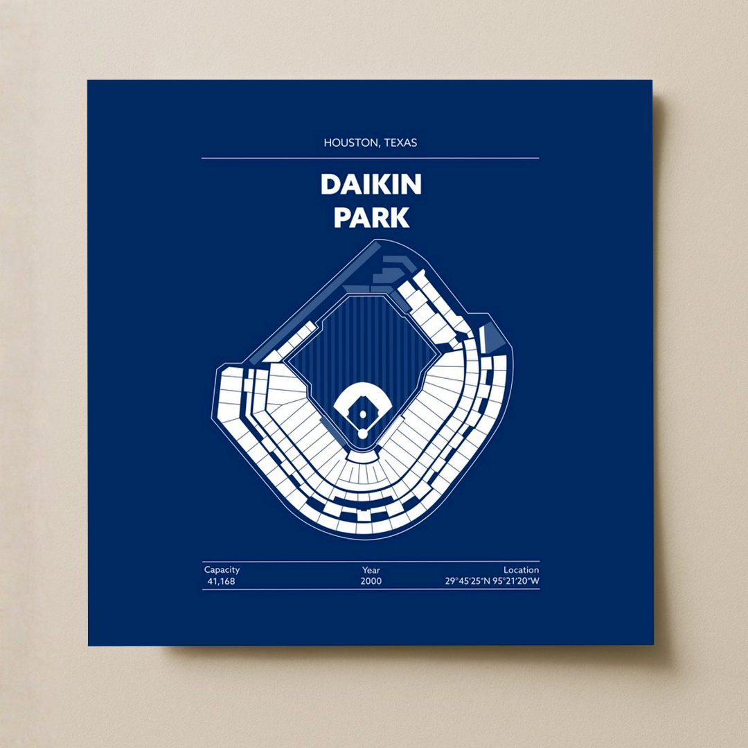 Daikin Park Stadium - Classic Dark