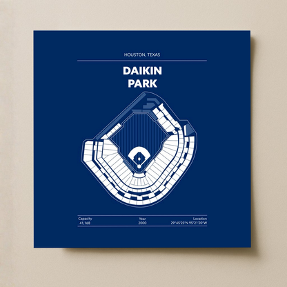 Daikin Park Stadium - Classic Dark