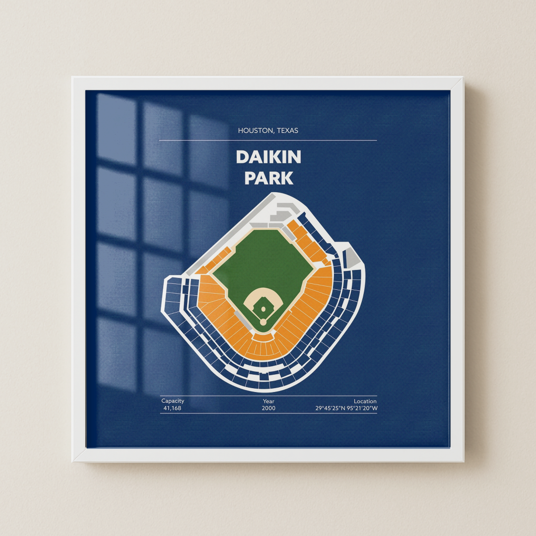 Daikin Park Stadium - Green Field Dark