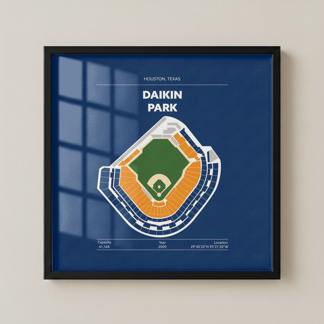 Daikin Park Stadium - Green Field Dark