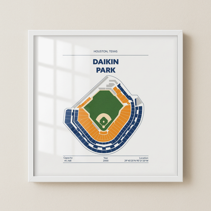 Daikin Park Stadium - Green Field Light