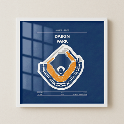Daikin Park Stadium - Signature Dark