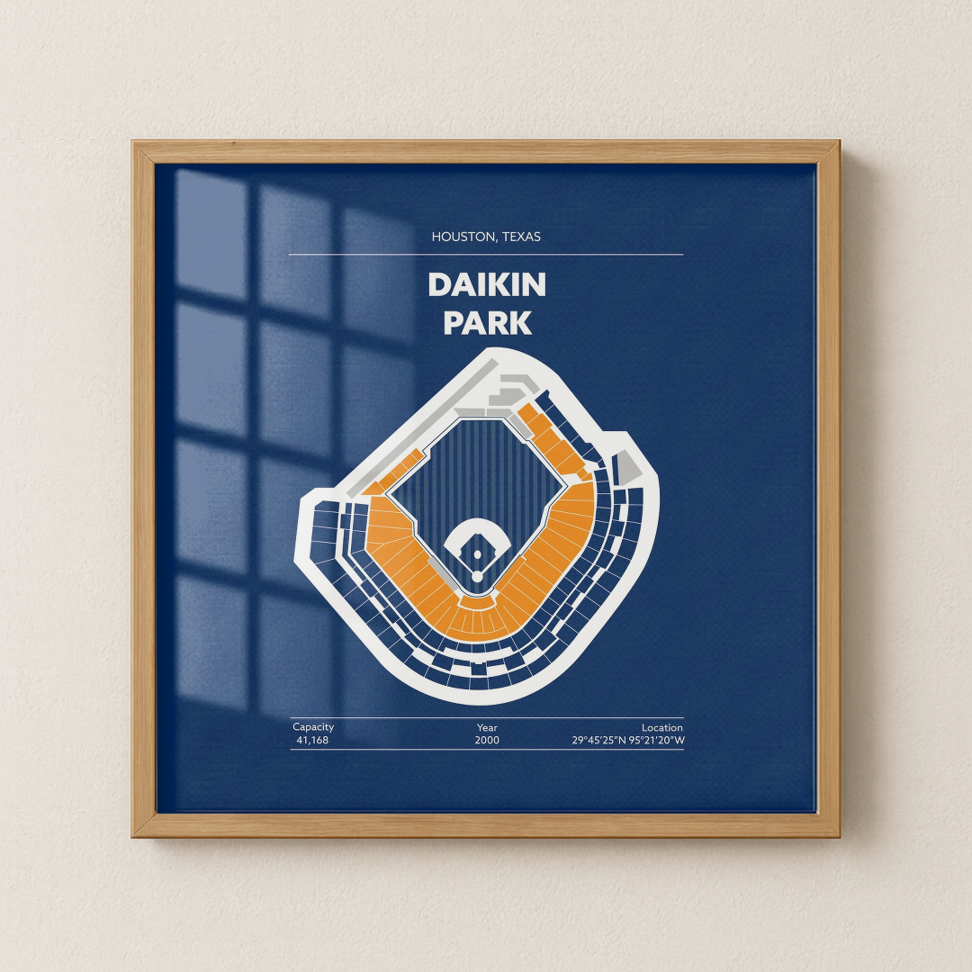 Daikin Park Stadium - Signature Dark