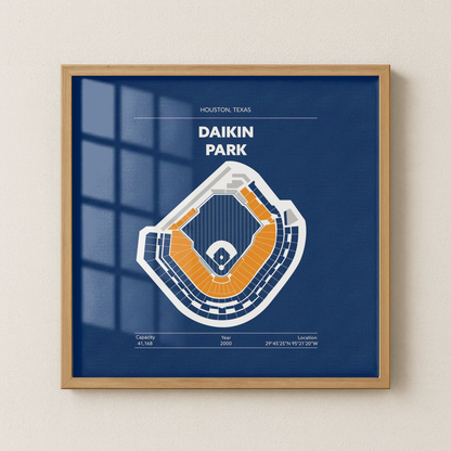 Daikin Park Stadium - Signature Dark